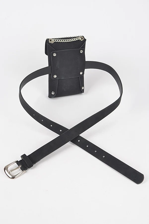 BREN RHINESTONE MULTIFUNCTION CROSSBODY BAG - Image 3