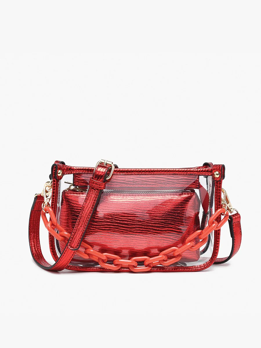 CLEARLY CHIC GAME DAY CROSSBODY BAG - Image 3