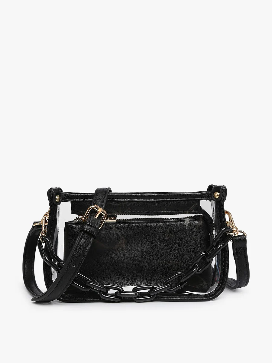 CLEARLY CHIC GAME DAY CROSSBODY BAG - Image 5