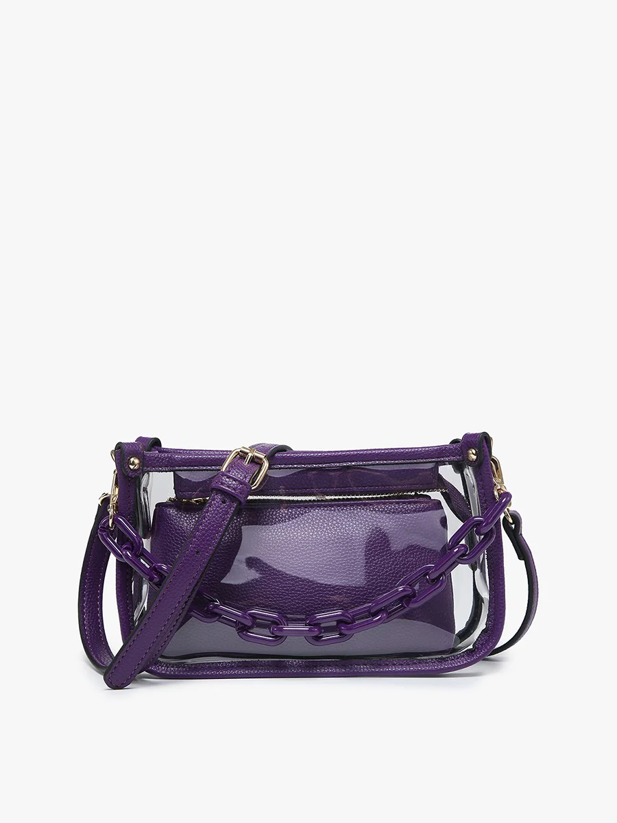 CLEARLY CHIC GAME DAY CROSSBODY BAG - Image 7