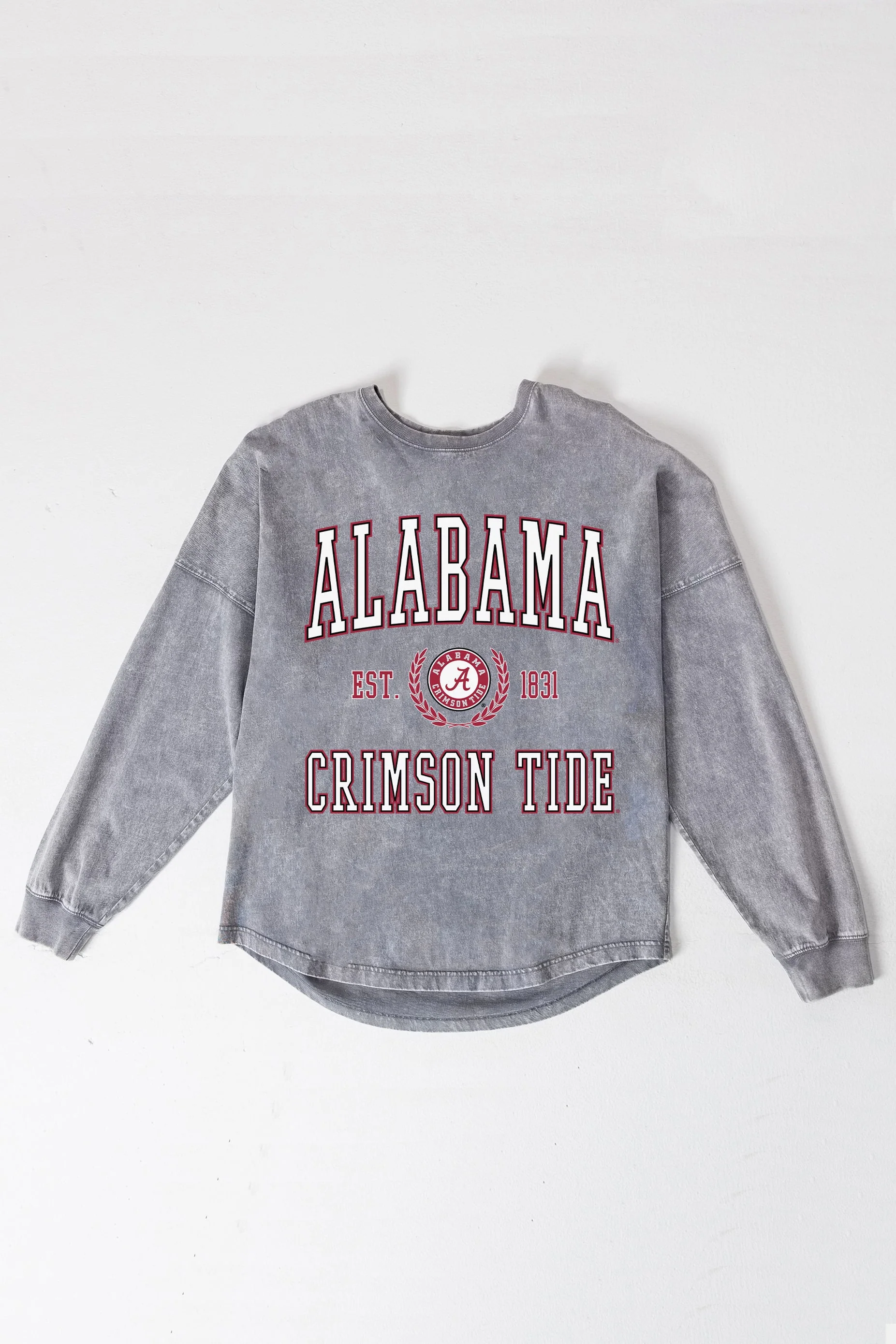 ALABAMA CRIMSON TIDE FINAL SCORE FADED WASH PULLOVER - Image 8