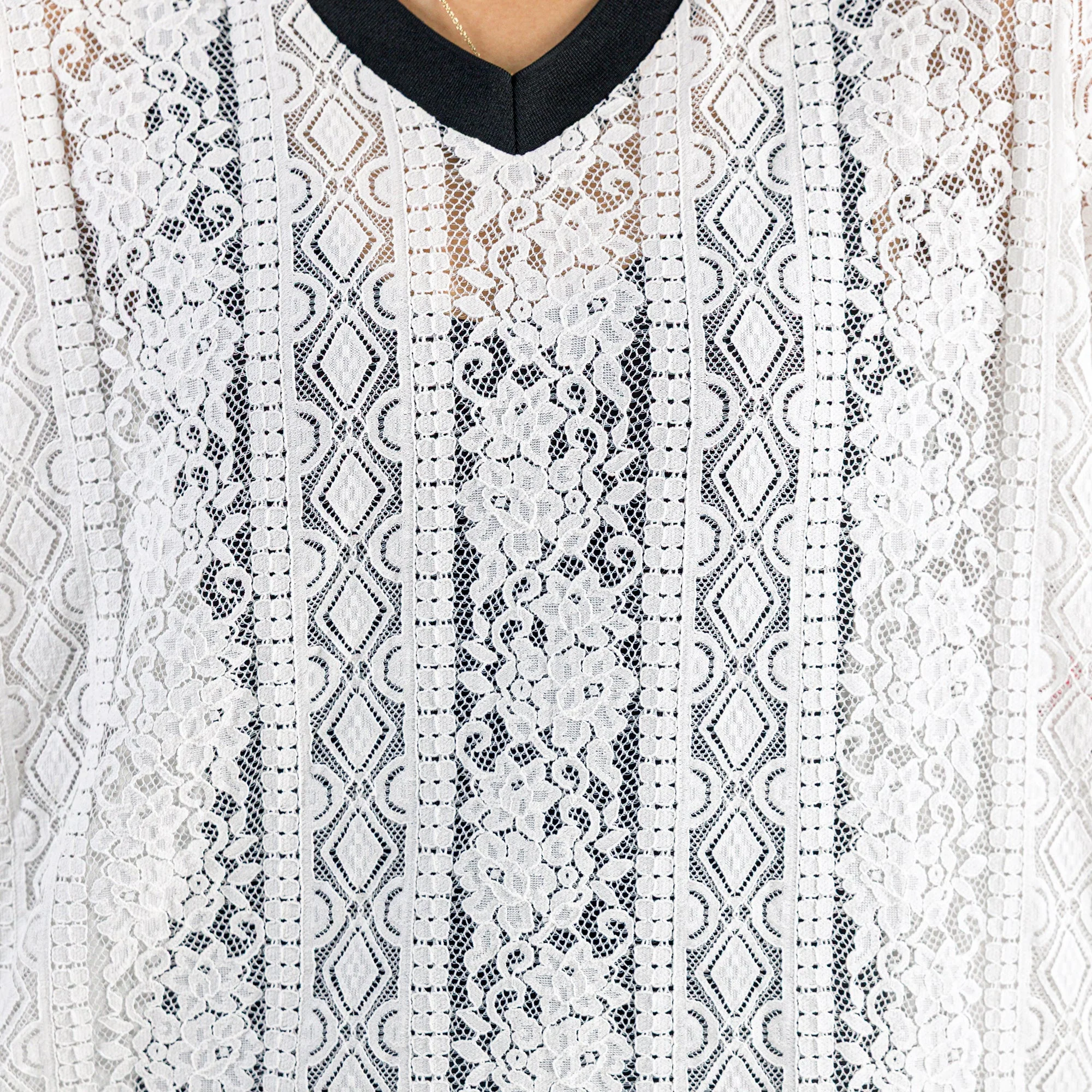 ALABAMA CRIMSON TIDE HIGH NOTE LACE FASHION JERSEY - Image 6