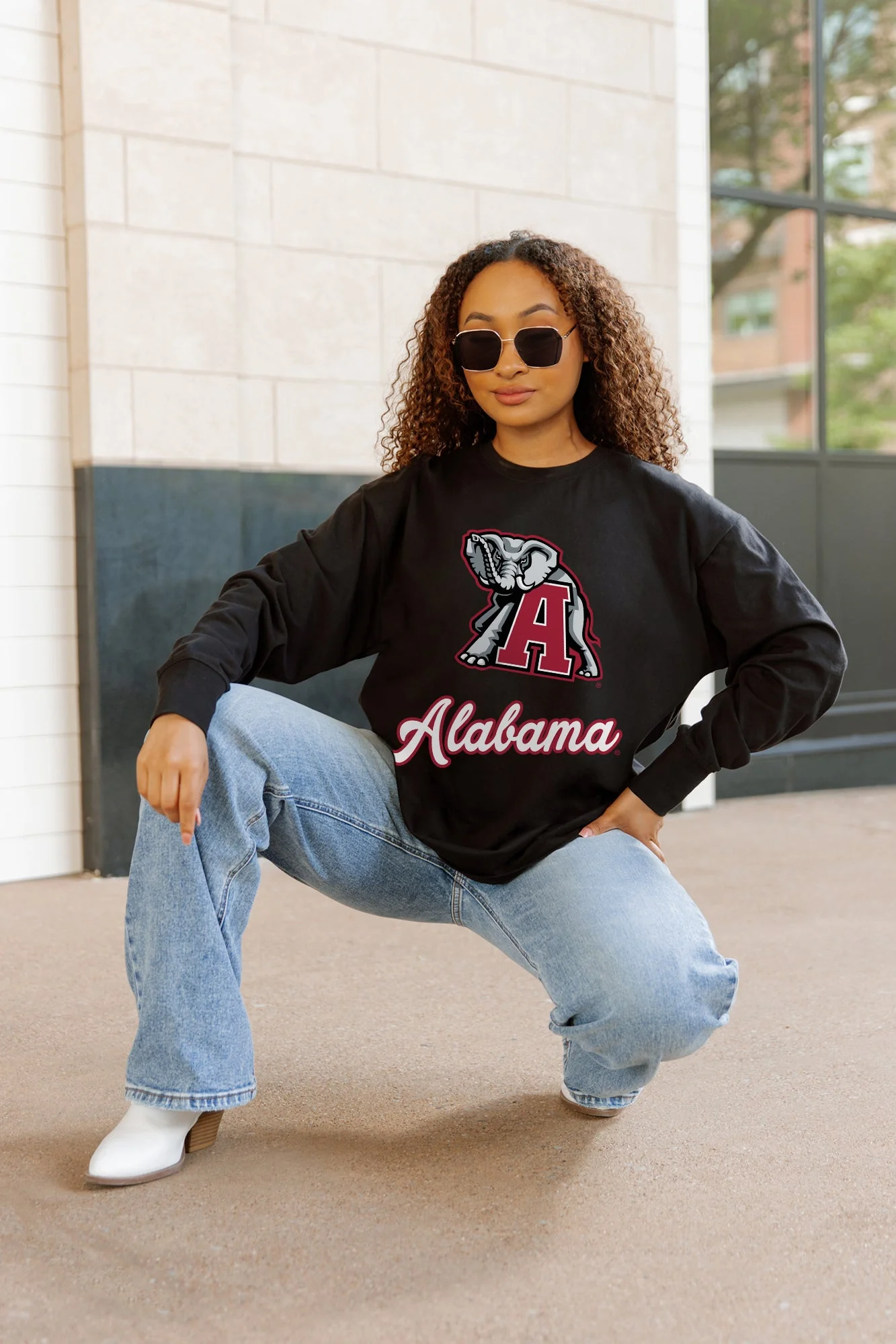 ALABAMA CRIMSON TIDE HONOR ROLL ESSENTIAL RELAXED FIT LONG SLEEVE TEE - Image 4