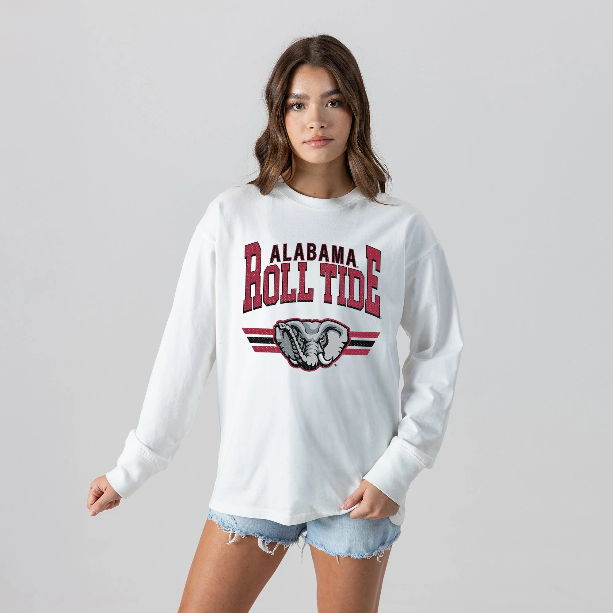 ALABAMA CRIMSON TIDE SWIFT STRIKE ESSENTIAL RELAXED FIT LONG SLEEVE TEE - Image 4