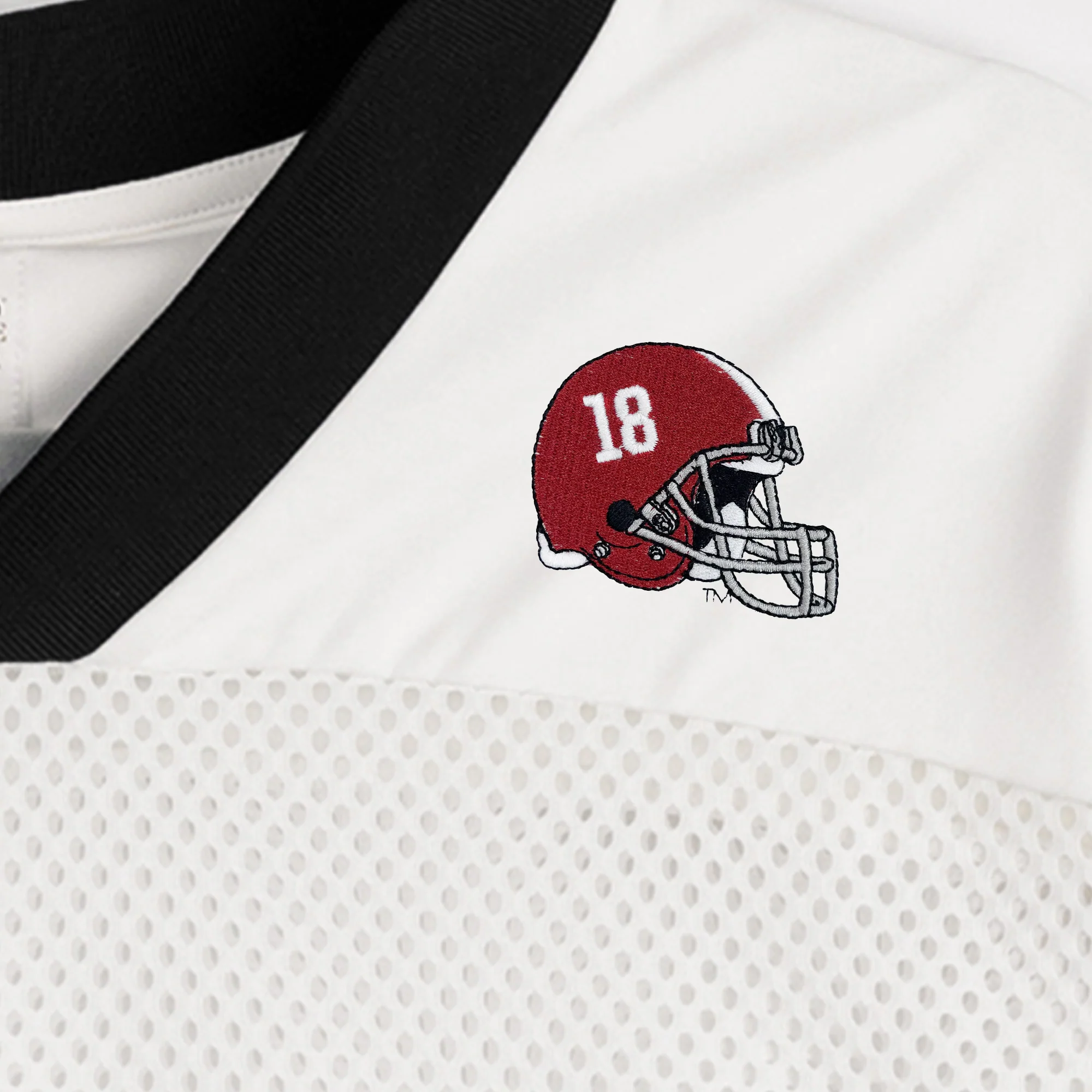 ALABAMA CRIMSON TIDE TRAILBLAZER MESH CROP FASHION JERSEY - Image 8