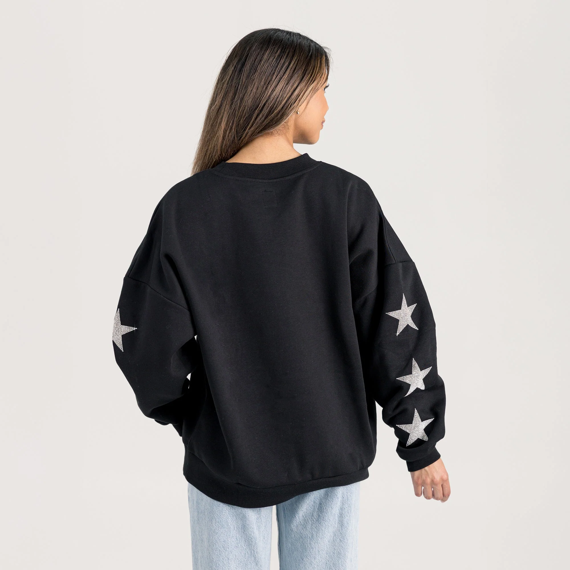 ALABAMA CRIMSON TIDE VELOCITY STAR EMBELLISHED CREW SWEATSHIRT - Image 7