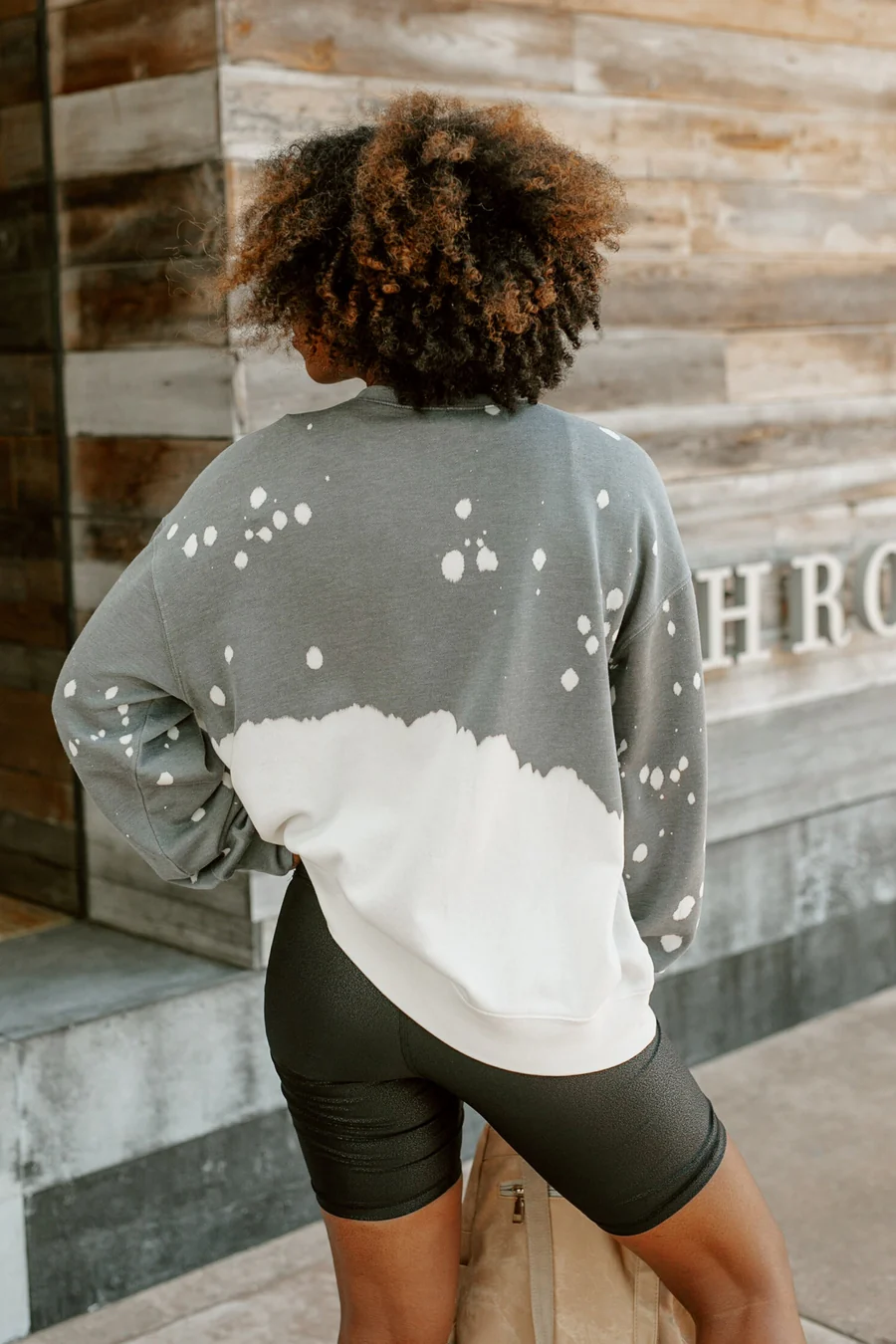 ARKANSAS STATE RED WOLVES Upcycle And Vintage Faded Wash Pullover - Image 3