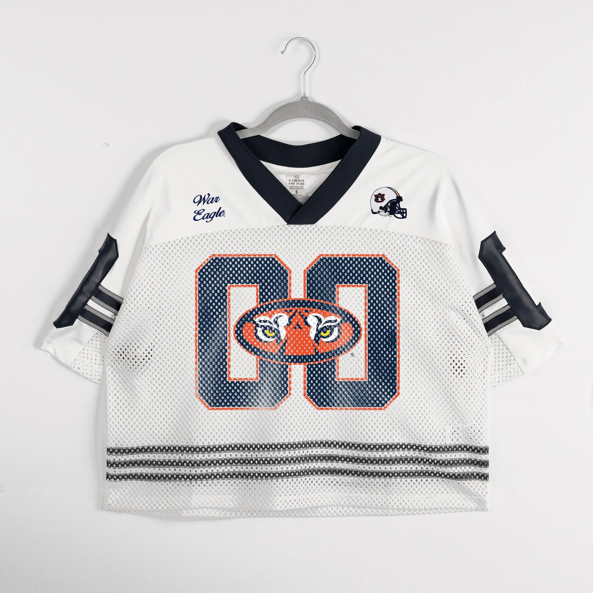 AUBURN TIGERS TRAILBLAZER MESH CROP FASHION JERSEY - Image 6
