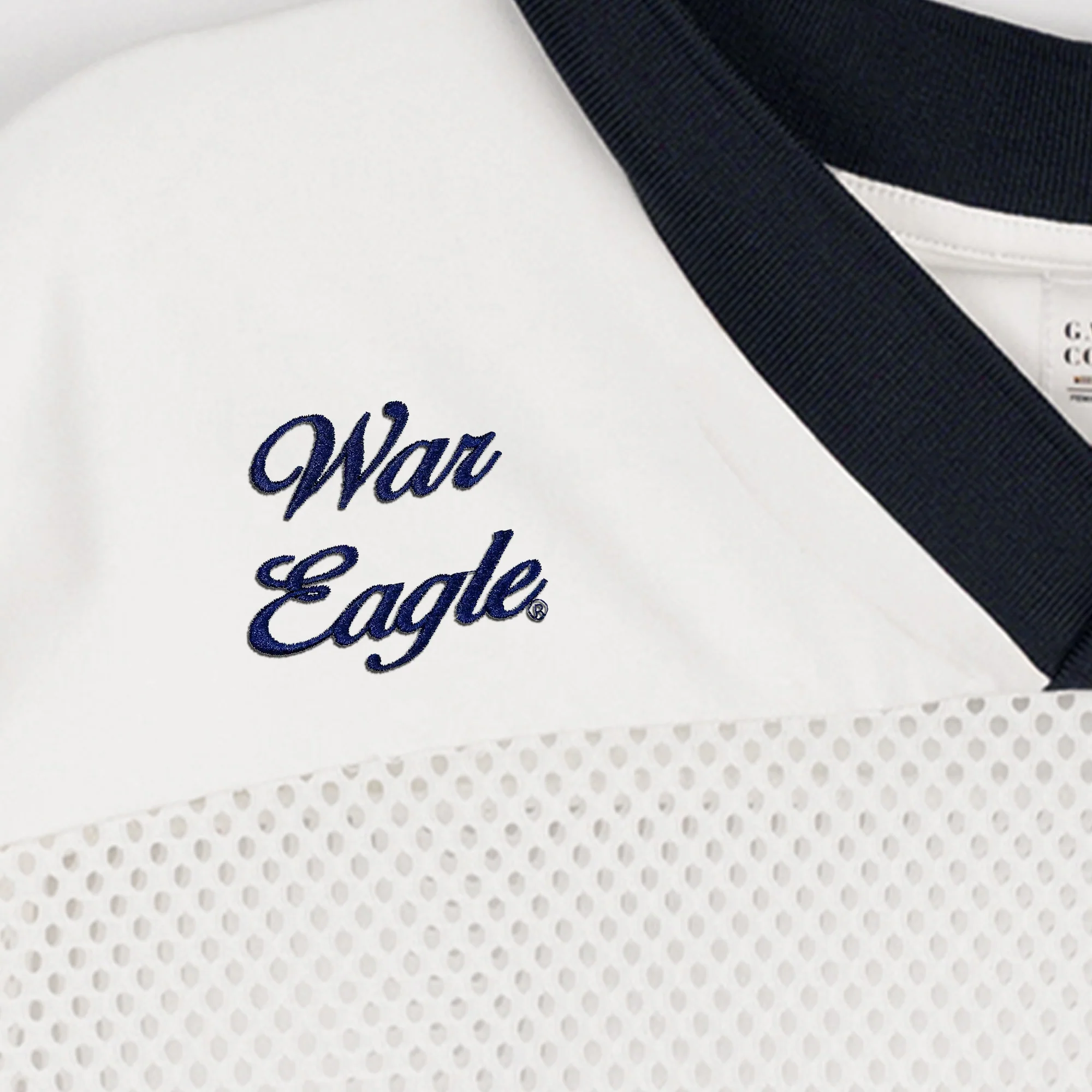 AUBURN TIGERS TRAILBLAZER MESH CROP FASHION JERSEY - Image 7