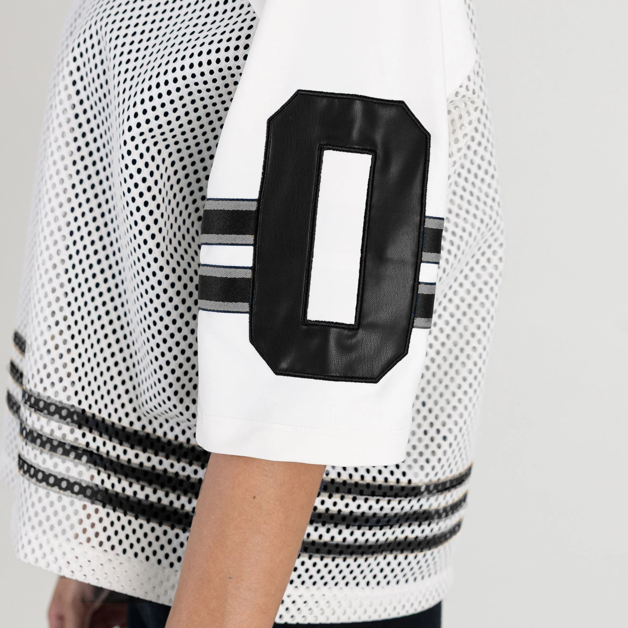 NEBRASKA CORNHUSKERS TRAILBLAZER MESH CROP FASHION JERSEY - Image 5