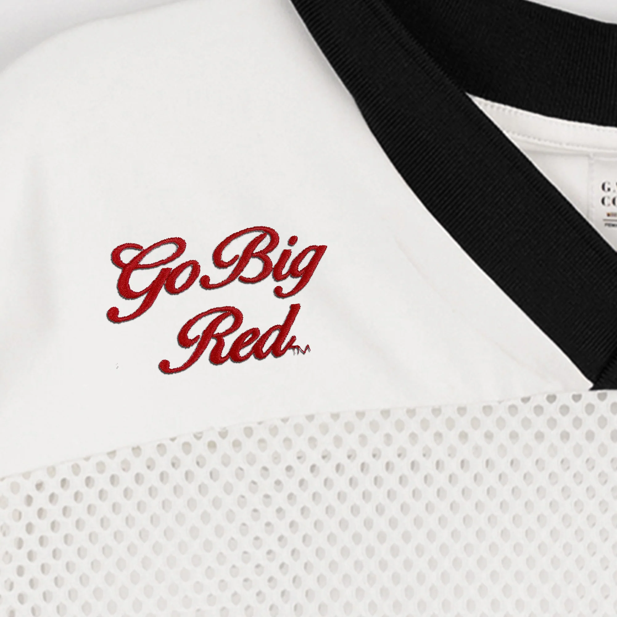 NEBRASKA CORNHUSKERS TRAILBLAZER MESH CROP FASHION JERSEY - Image 7