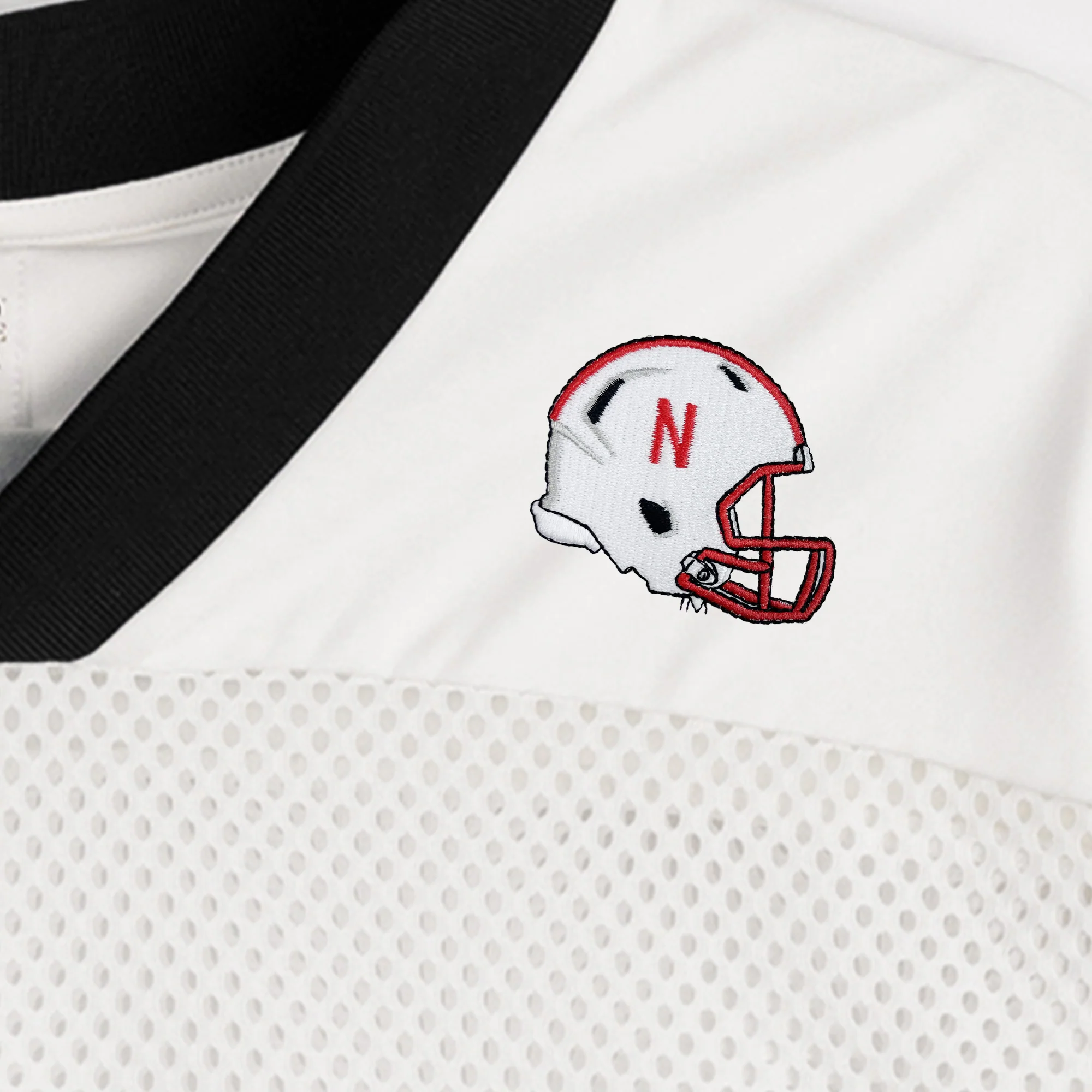 NEBRASKA CORNHUSKERS TRAILBLAZER MESH CROP FASHION JERSEY - Image 8