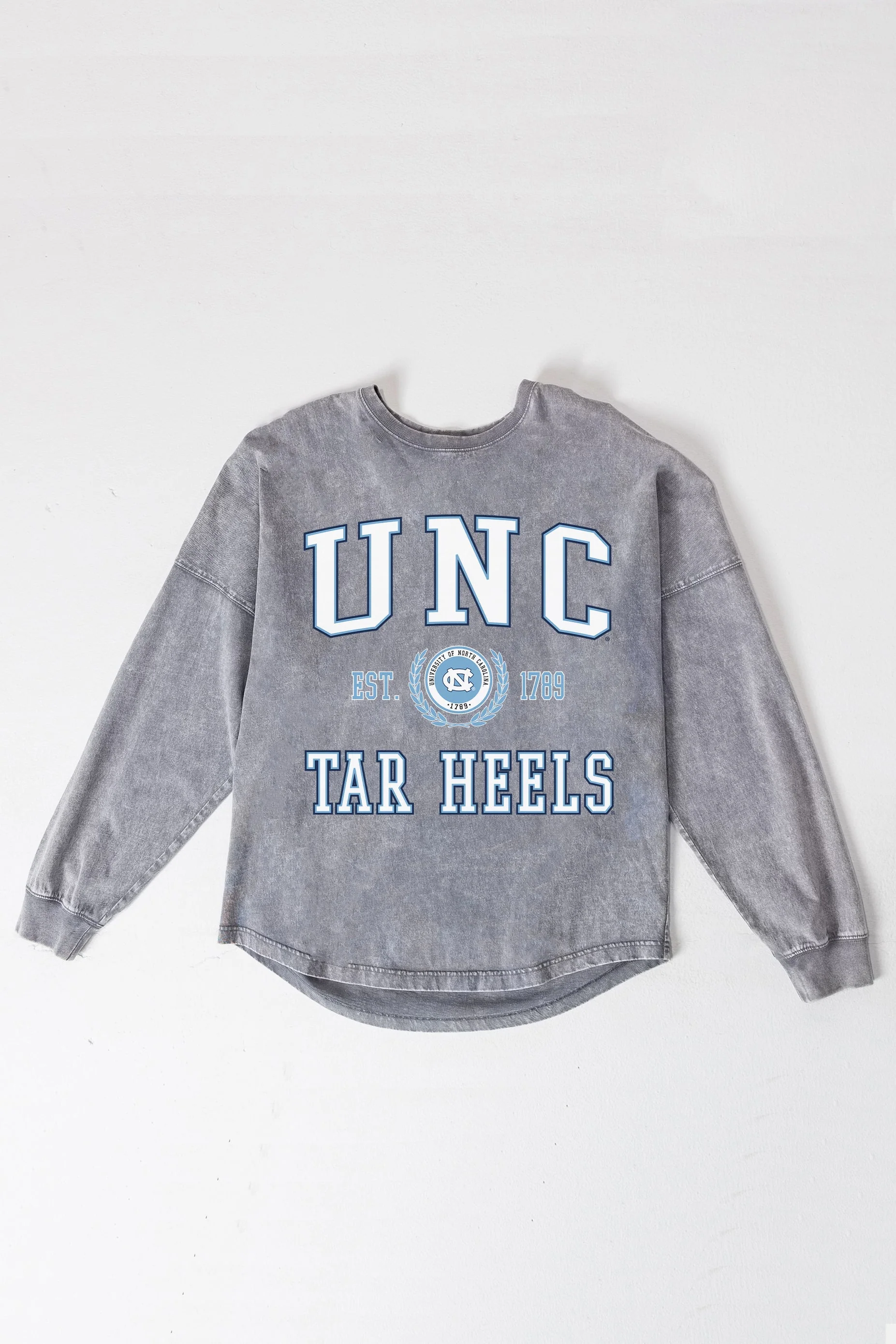 NORTH CAROLINA TAR HEELS FINAL SCORE FADED WASH PULLOVER - Image 8