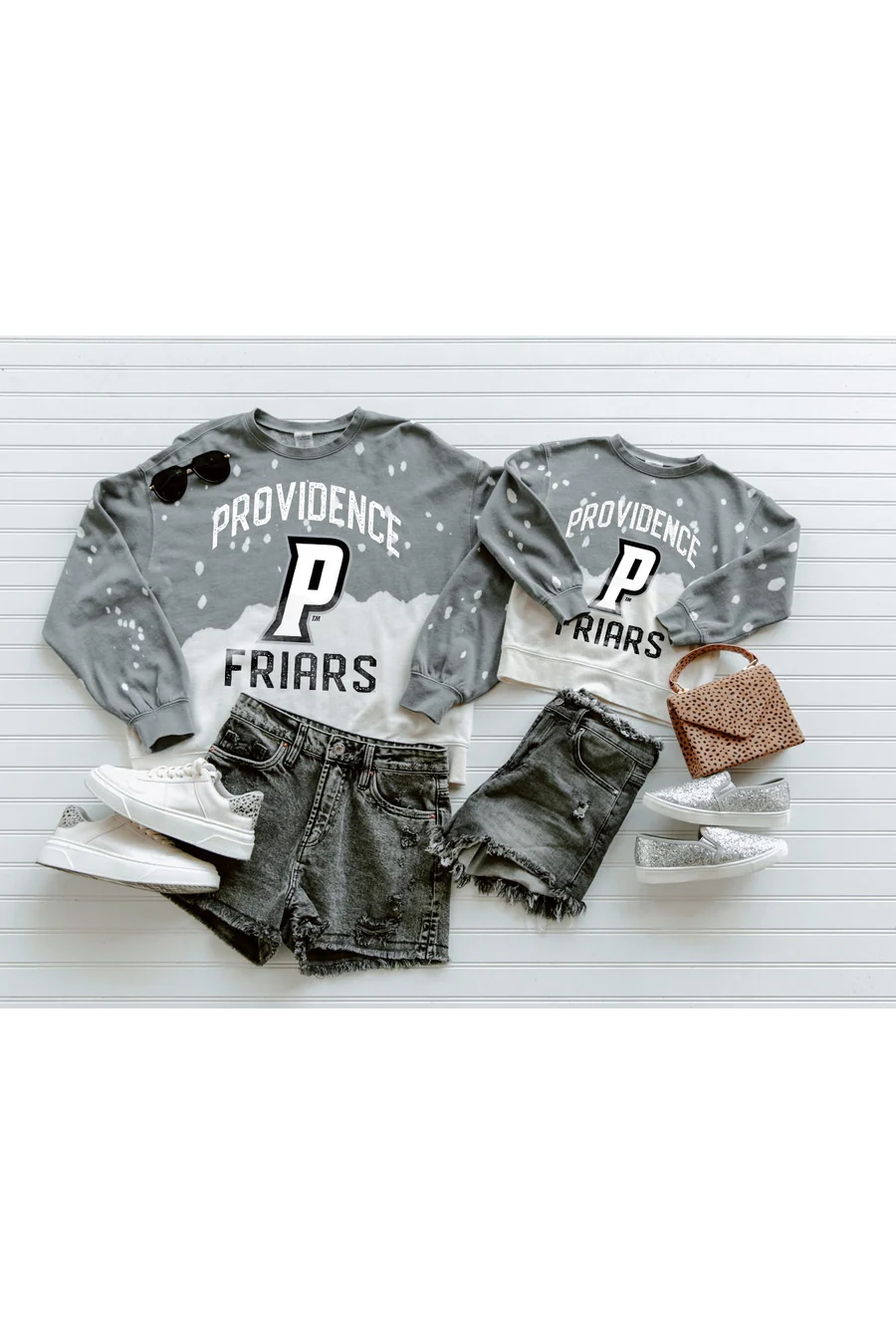 PROVIDENCE FRIARS Upcycle And Vintage Faded Wash Pullover - Image 3