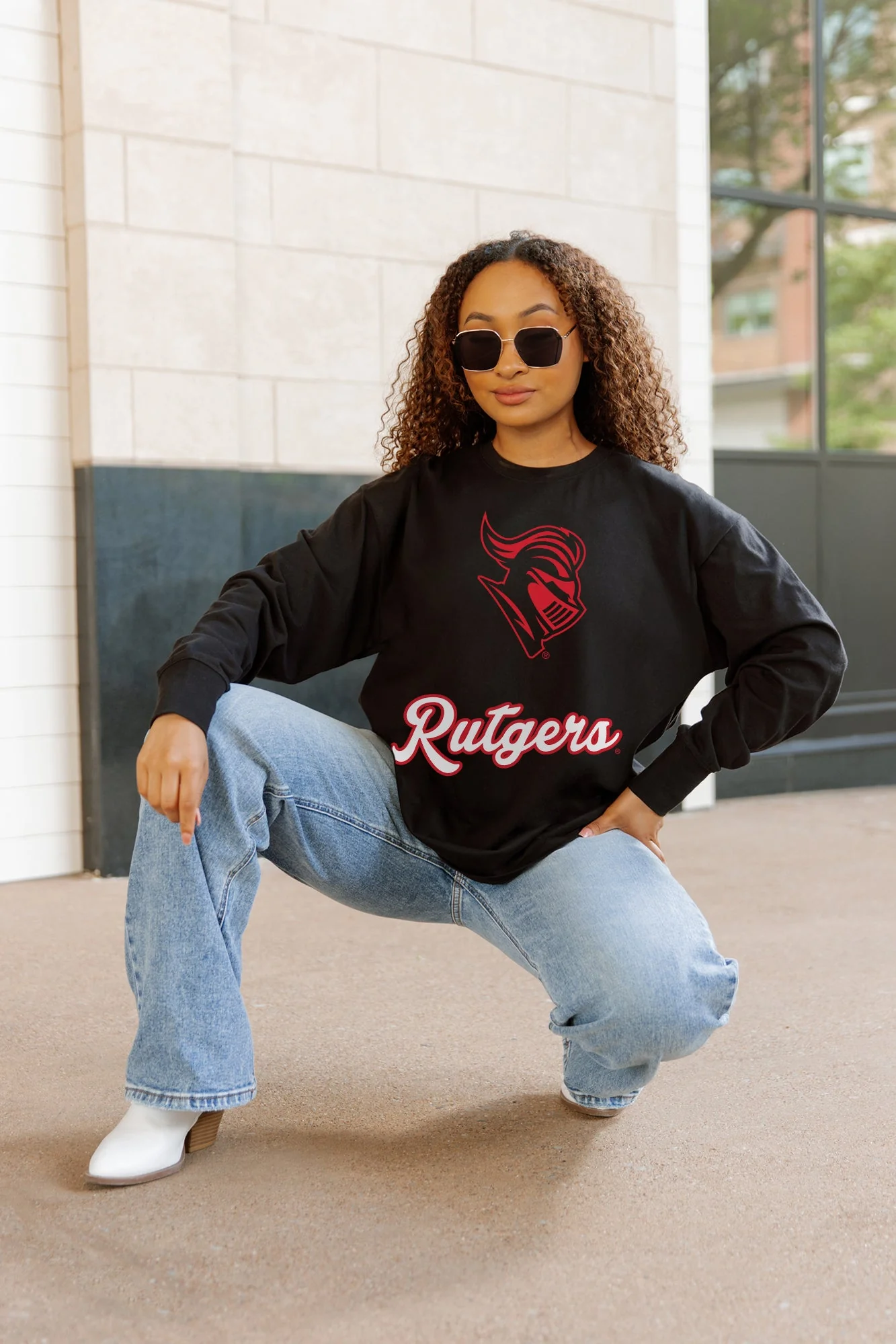 RUTGERS SCARLET KNIGHTS HONOR ROLL ESSENTIAL RELAXED FIT LONG SLEEVE TEE - Image 4