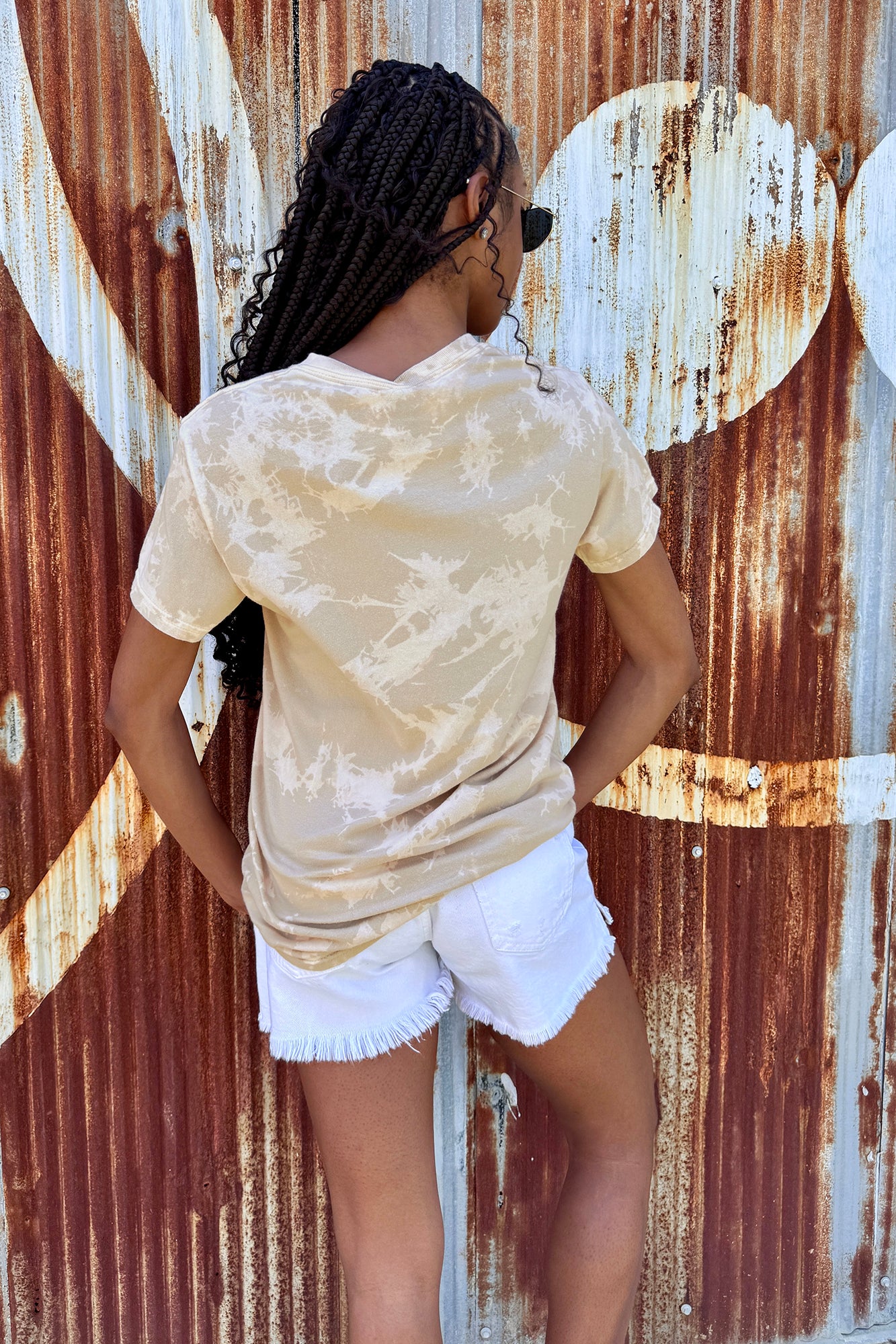 SOUTH FLORIDA BULLS DEEP ROOTS BLEACH WASH TEE - Image 3