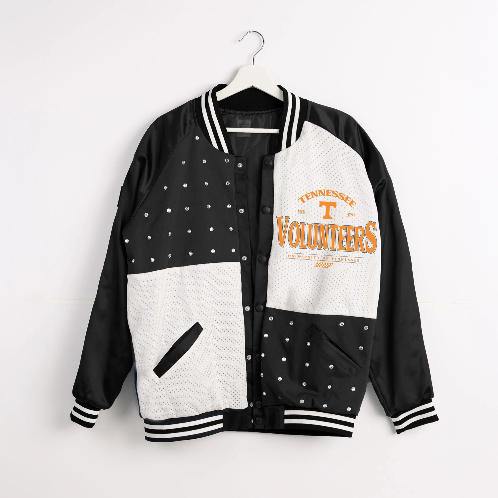 TENNESSEE VOLUNTEERS INNER DRIVE THROWBACK VARSITY BOMBER JACKET - Image 8