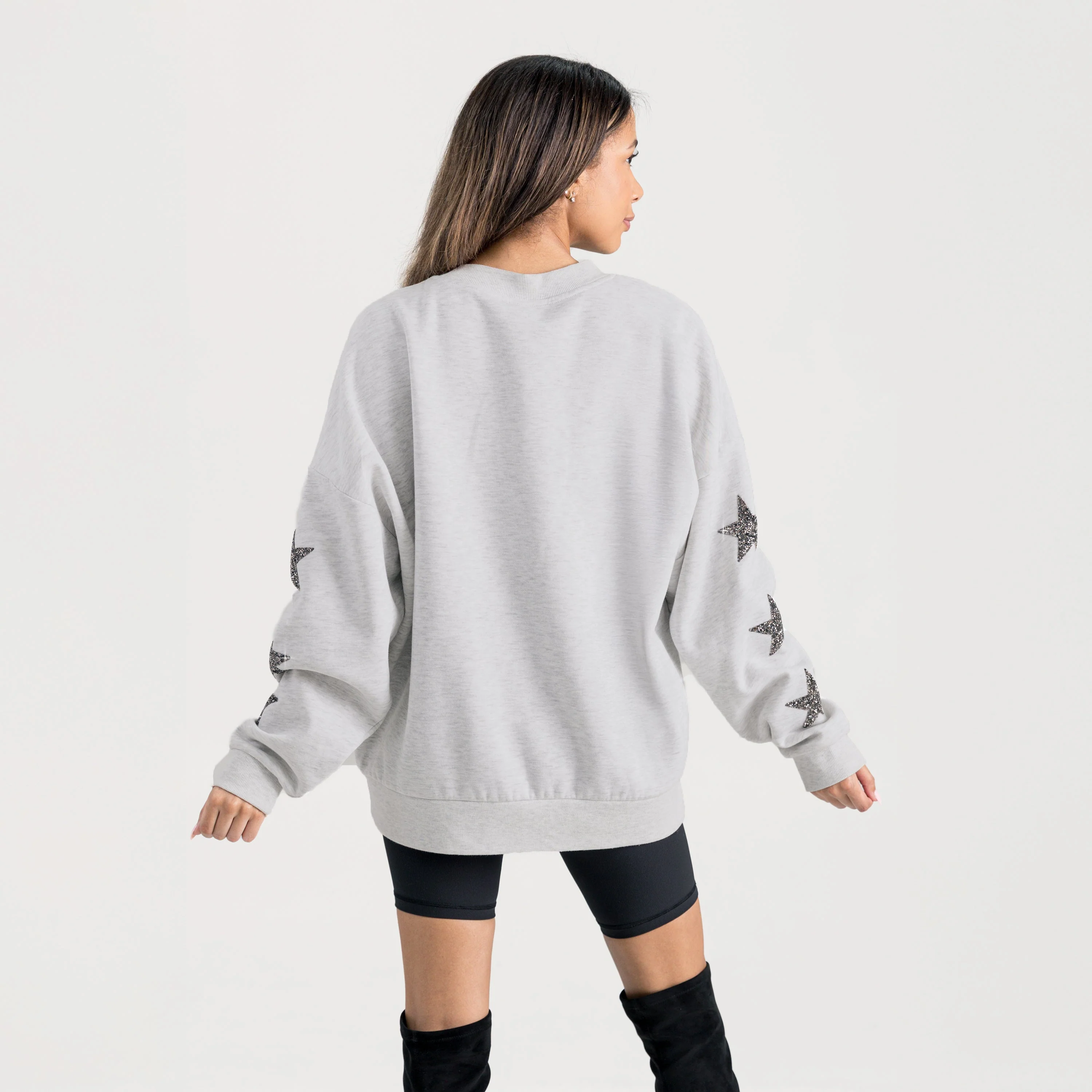 TEXAS A&M AGGIES RESILIENCE STAR EMBELLISHED CREW SWEATSHIRT - Image 7