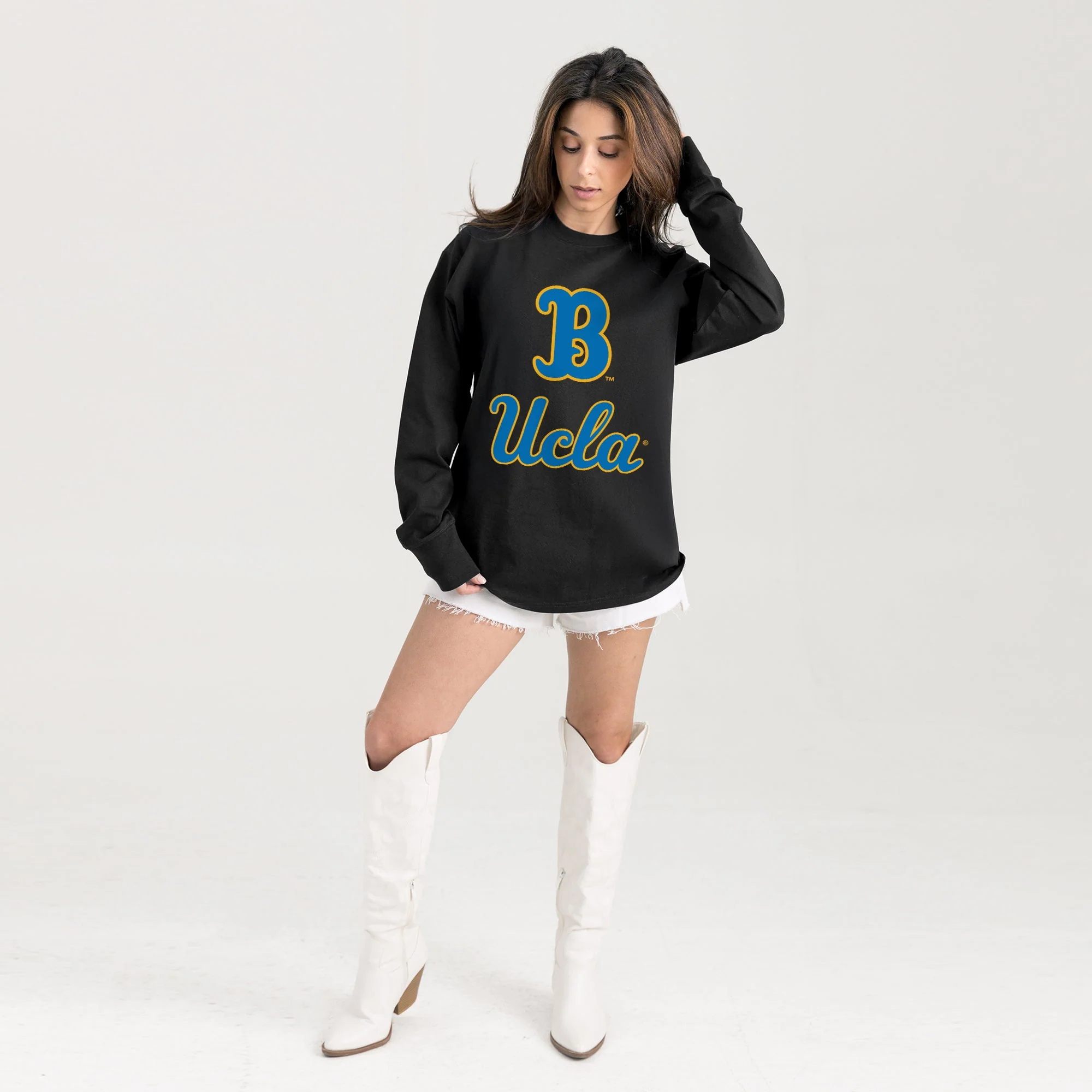 UCLA BRUINS HONOR ROLL ESSENTIAL RELAXED FIT LONG SLEEVE TEE - Image 6