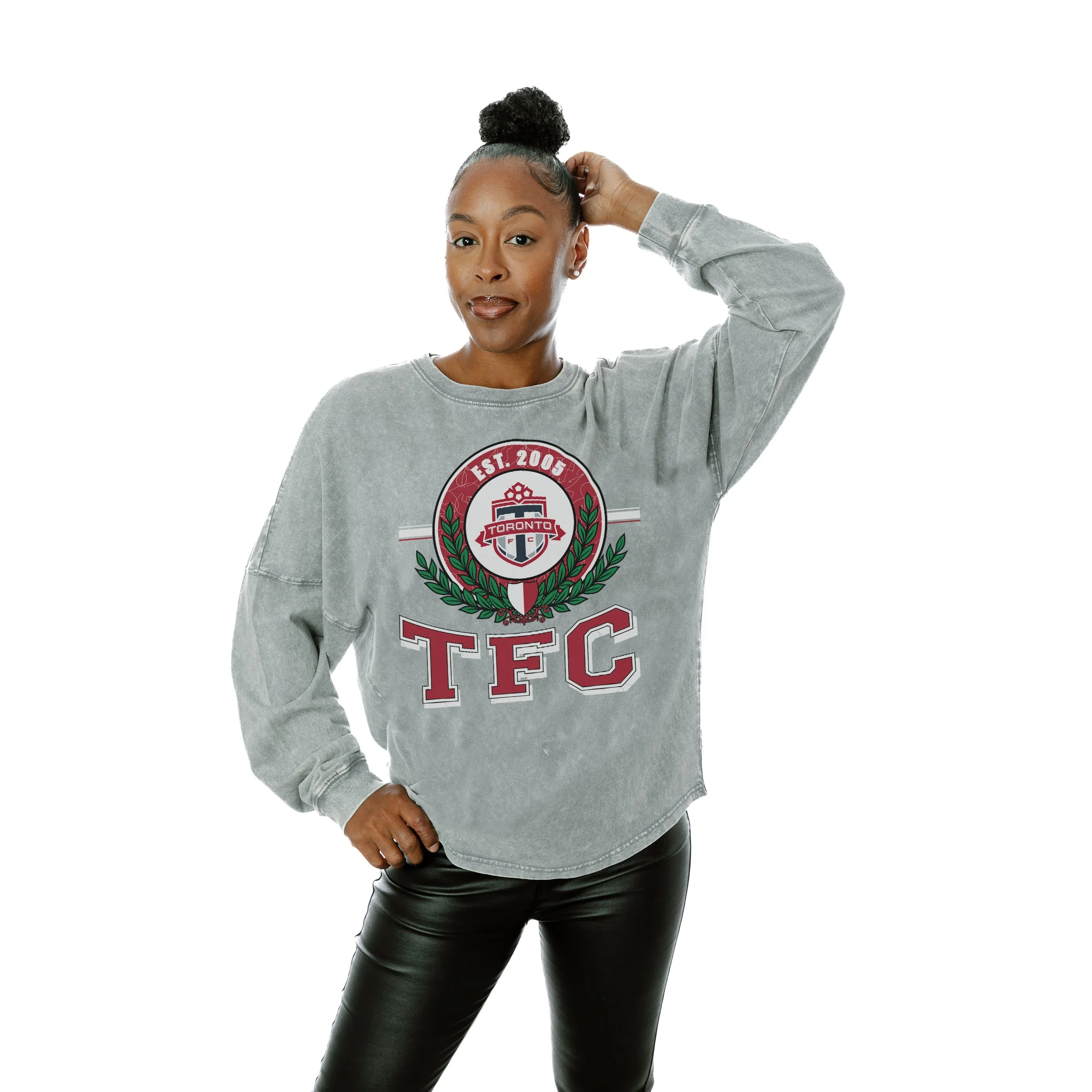 TORONTO FC Goal Oriented Faded Wash Pullover - Image 3