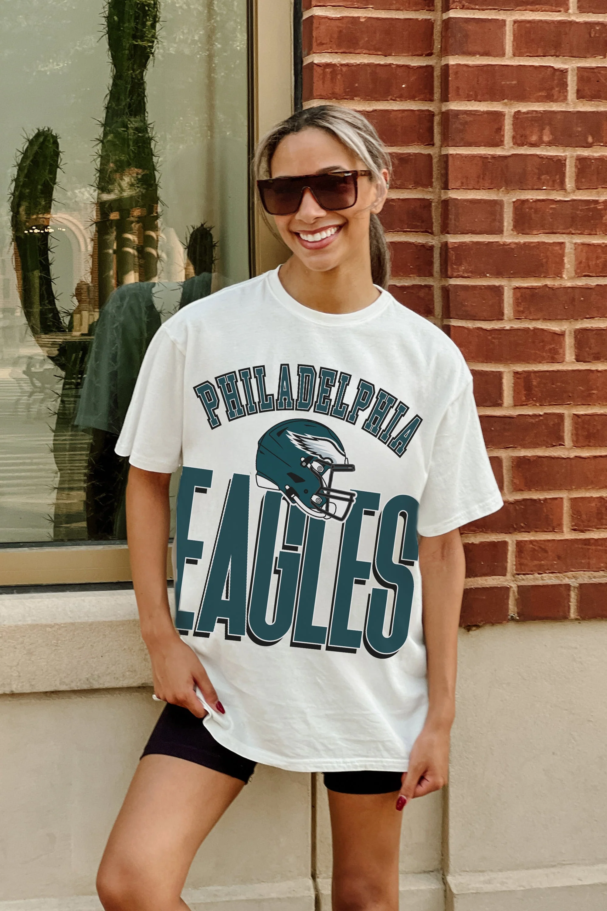 PHILADELPHIA EAGLES FIERCE FOCUS WASHED RELAXED FIT TEE - Image 4