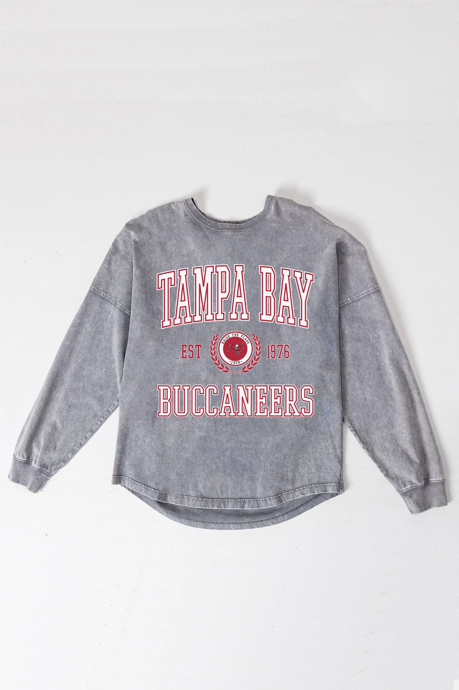 TAMPA BAY BUCCANEERS FINAL SCORE FADED WASH PULLOVER - Image 8
