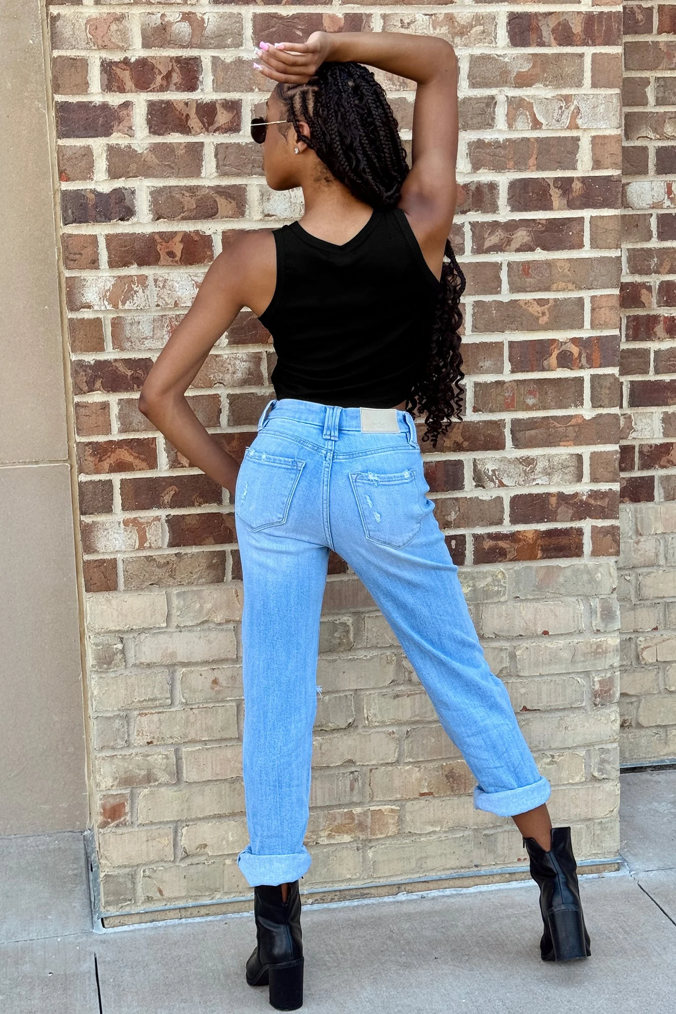 TAMPA BAY BUCCANEERS PURE VICTORY ESSENTIAL RIBBED CROP TANK - Image 3