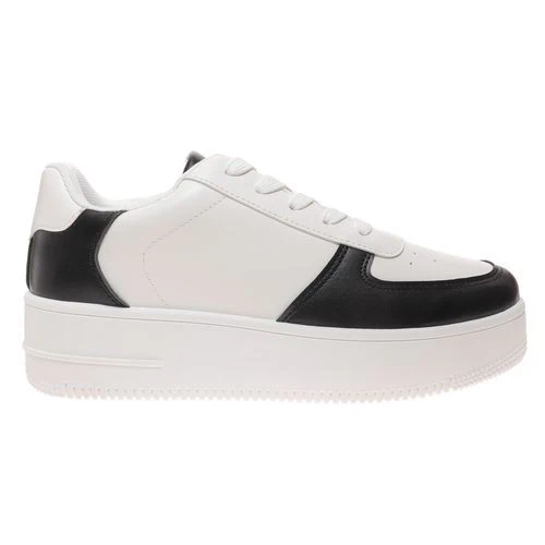 PAOLA PLATFORM SNEAKERS IN BLACK - Image 3