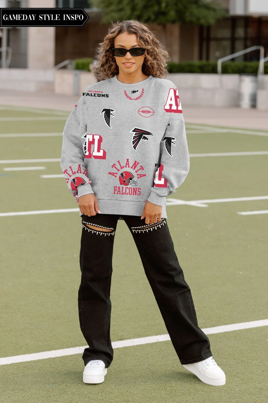 PAOLA PLATFORM SNEAKERS IN WHITE - Image 4