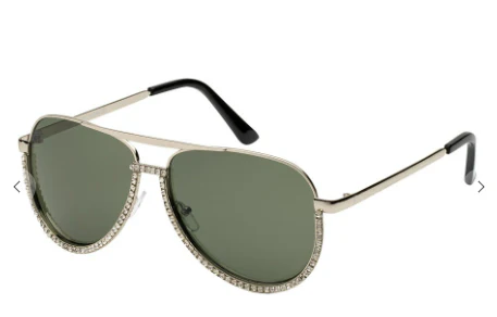 SUNNIE RHINESTONE FRAME SUNGLASSES - Image 5