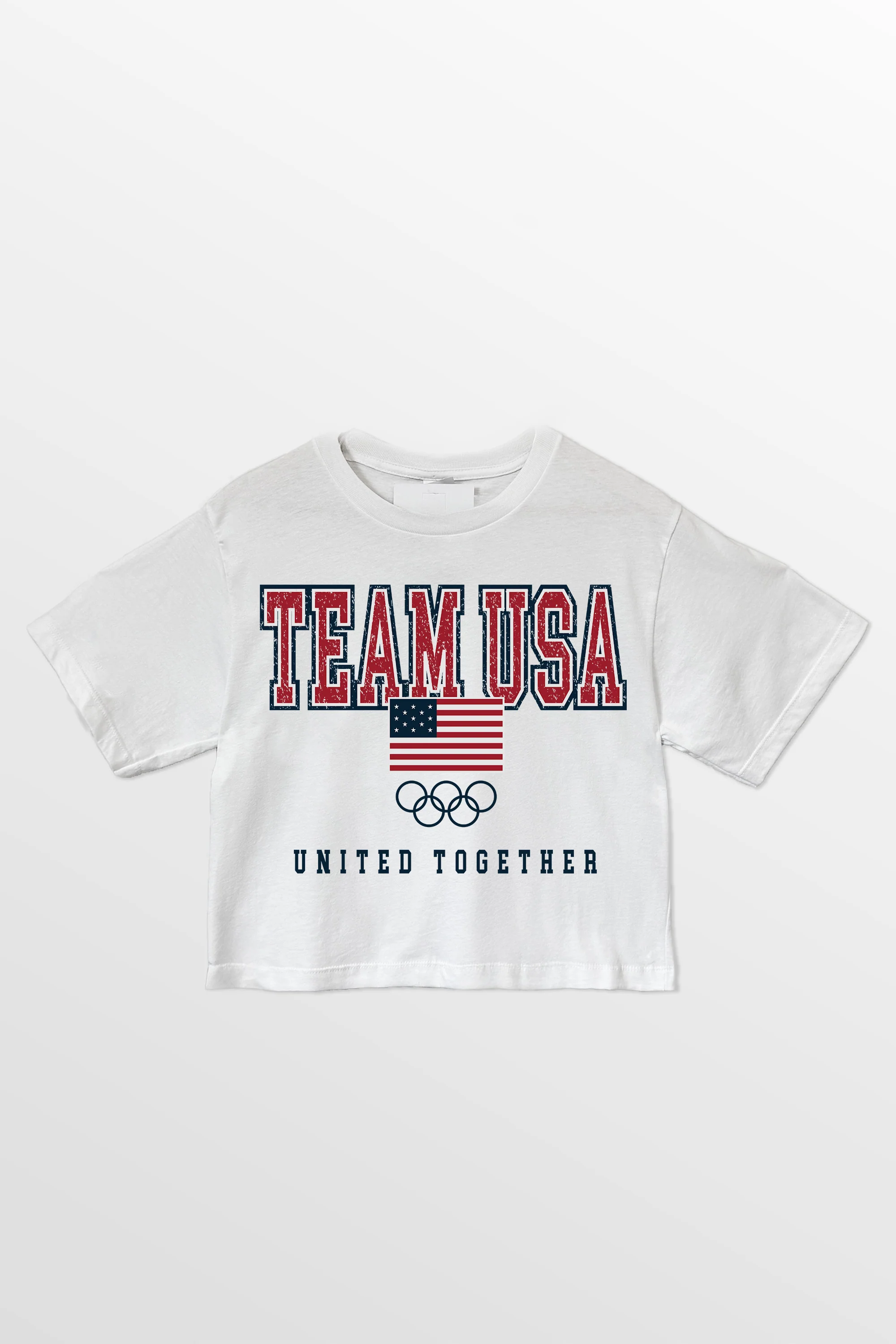 TEAM USA VICTORY CROP BOXY FIT CROPPED TEE - Image 4