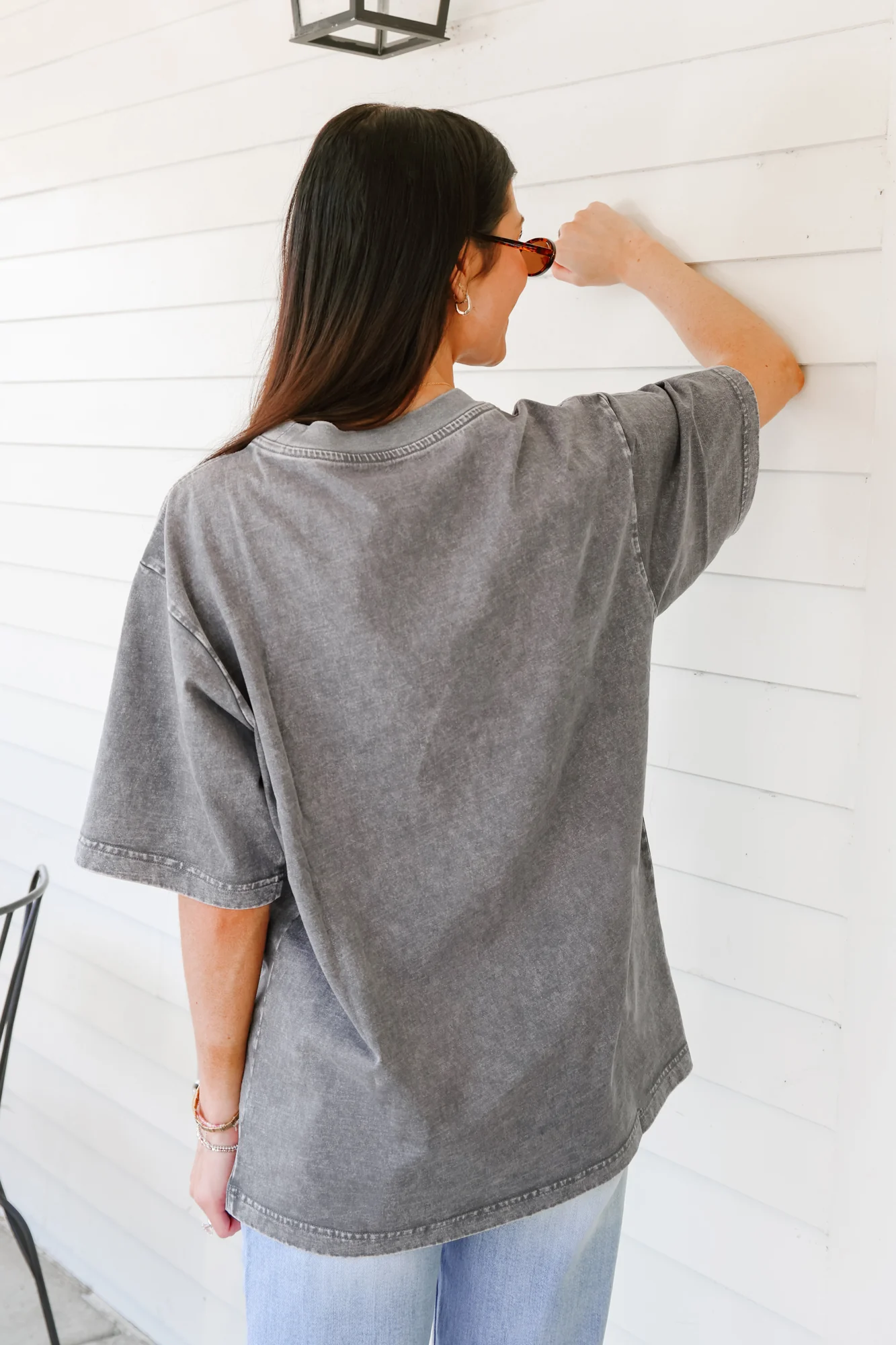 TEXAS LONGHORNS PLAYBOOK WIN OVERSIZED CREWNECK TEE - Image 4