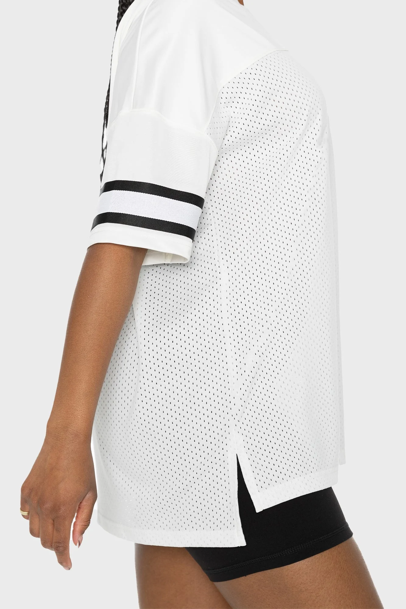 WASHINGTON COMMANDERS NEXT DOWN ICONIC OVERSIZED FASHION JERSEY BY RANDI MAHOMES - Image 5