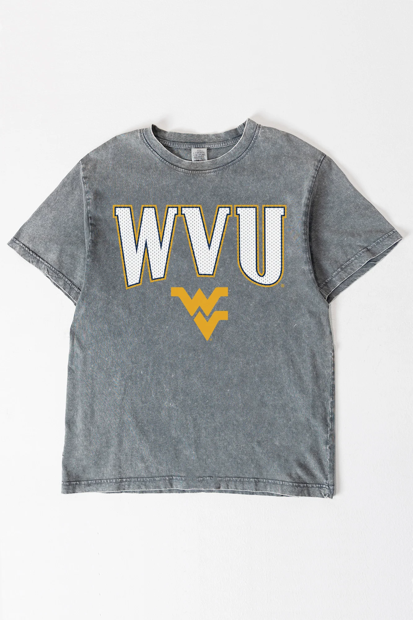 WEST VIRGINIA MOUNTAINEERS PLAYBOOK WIN OVERSIZED CREWNECK TEE - Image 6