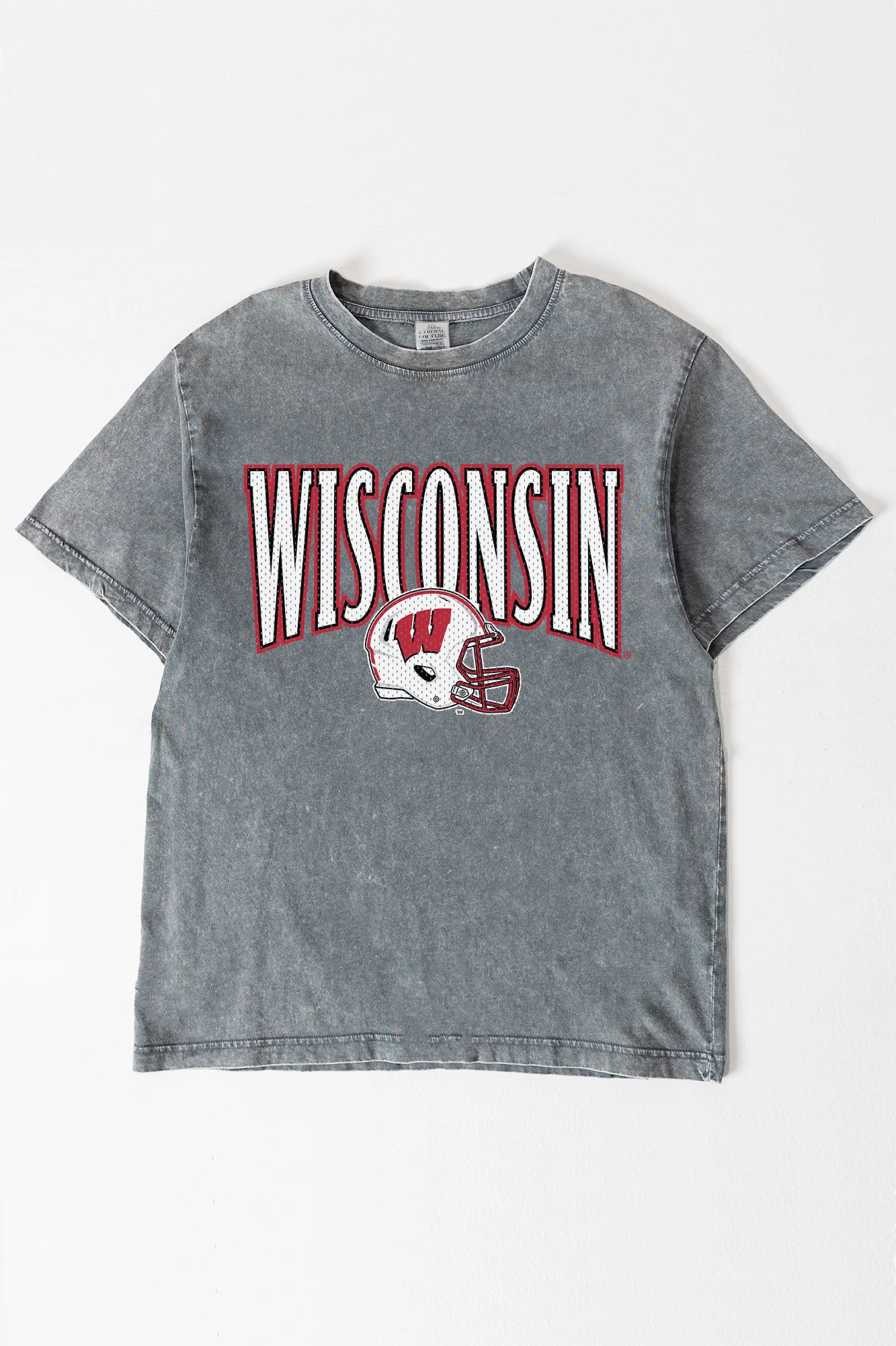 WISCONSIN BADGERS PLAYBOOK WIN OVERSIZED CREWNECK TEE - Image 6